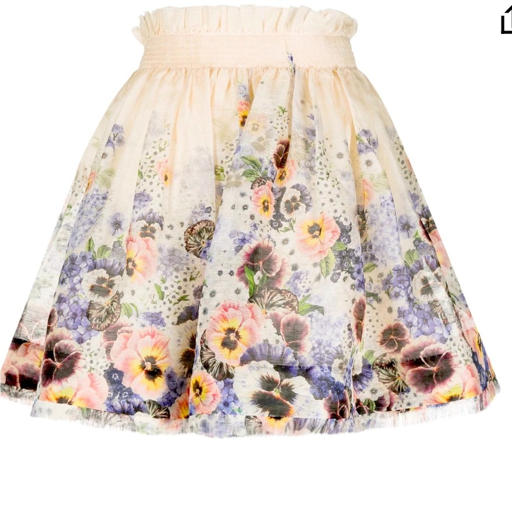 ZIMMERMANN
Tama floral-print miniskirt, worn in excellent condition